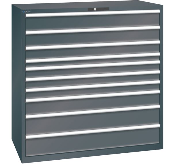 Armoire 78x36E 10 tiroirs 1431x725x1450mm - Capacité 200kg - Lista