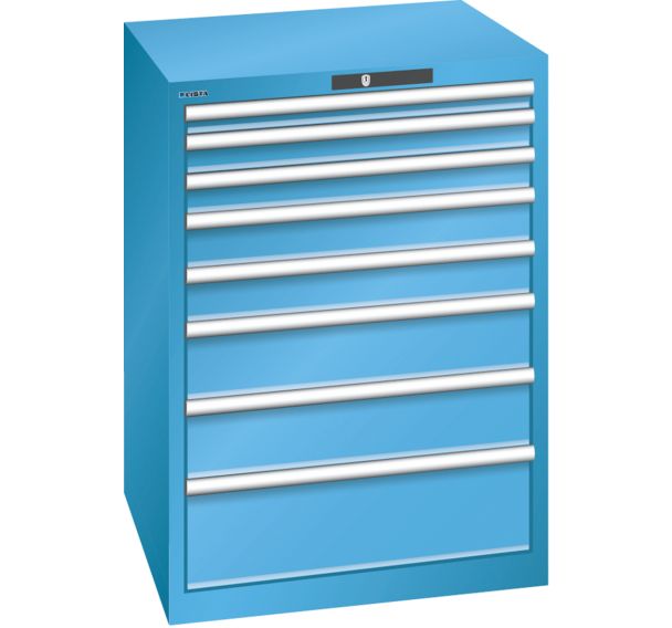 Armoire 8 tiroirs 36x36E - Capacité 200 kg - Lista
