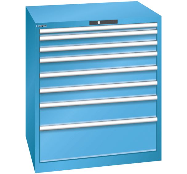 Armoire 8 tiroirs 45x36E - Hauteur 1000 mm - Lista
