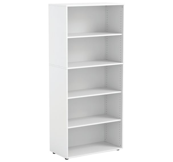Armoire Emilie avec 5 étagères blanc-MIRPLAY School