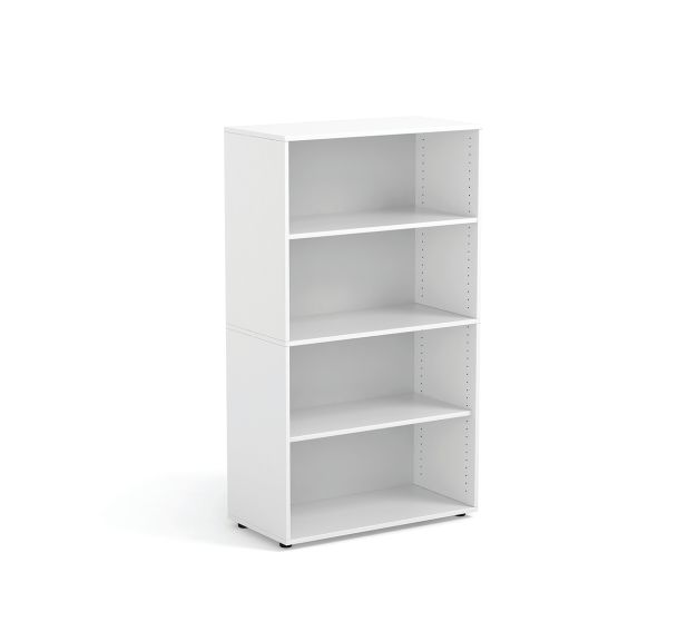 Armoire Flora avec 4 étagères blanc-MIRPLAY School