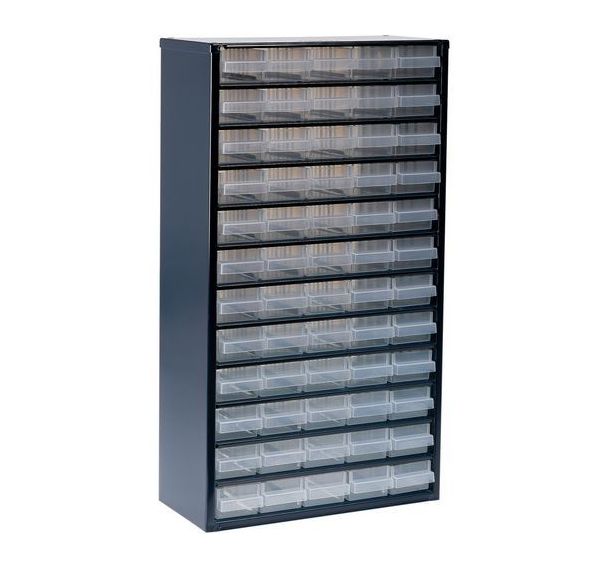 Armoire Raaco 56 cm - Hauteur des tiroirs 4,1 cm
