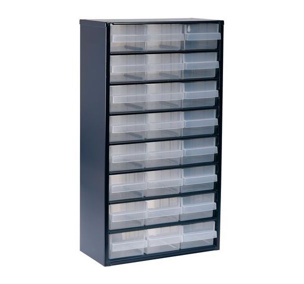 Armoire Raaco 56 cm - Hauteur des tiroirs 6,4 cm