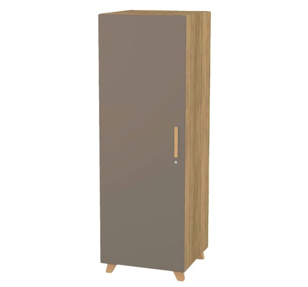 Armoire Silphy 1 porte serrure - Manutan Expert