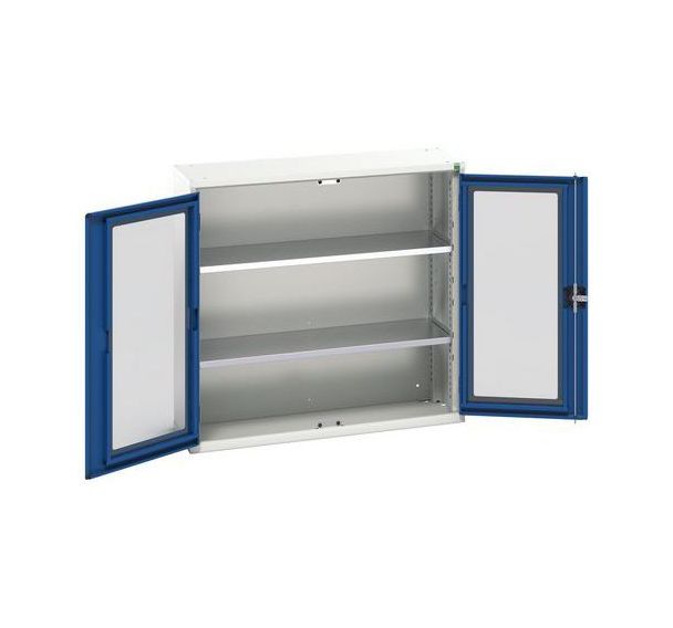 Armoire Verso Portes Transparentes Avec 2 Tablettes 1050x350x1000_Bott