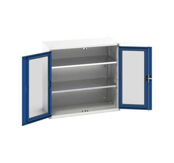 Armoire Verso Portes Transparentes Avec 2 Tablettes 1050x550x1000_Bott