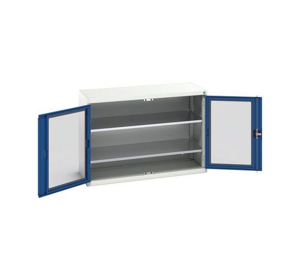 Armoire Verso Portes Transparentes Avec 2 Tablettes 1300x550x900_Bott