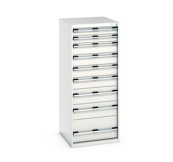 Armoire à 9 tiroirs Cubio - 650x750x1600mm - Bott