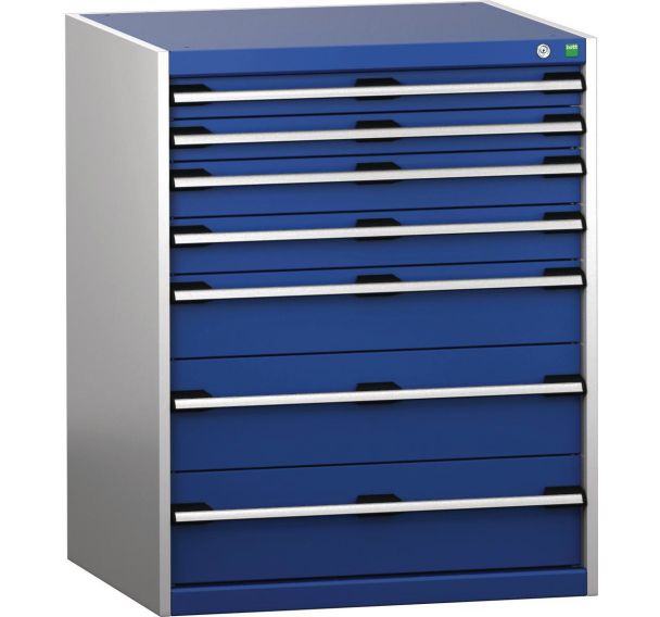 Armoire à Tiroirs SL-8710-7.4 avec 7 Tiroirs pour charge lourde - Bott