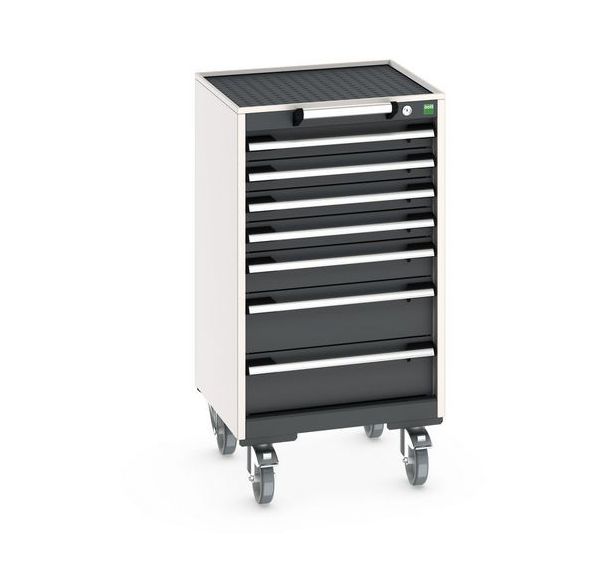 Armoire à tiroirs mobile Cubio - Largeur 52,5 cm_Bott