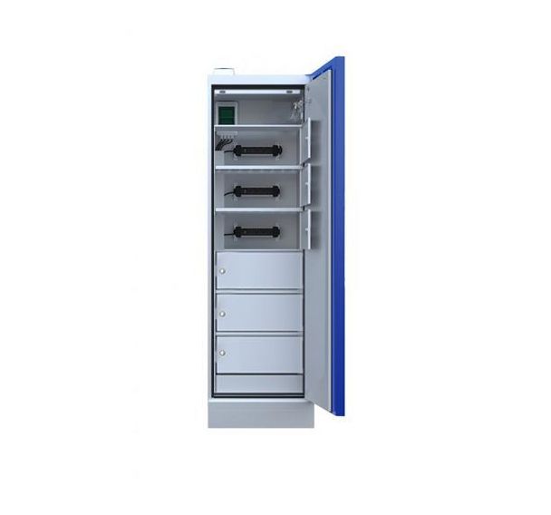 Armoire anti-feu 90 minutes batteries lithium-ion avec prises - Exacta