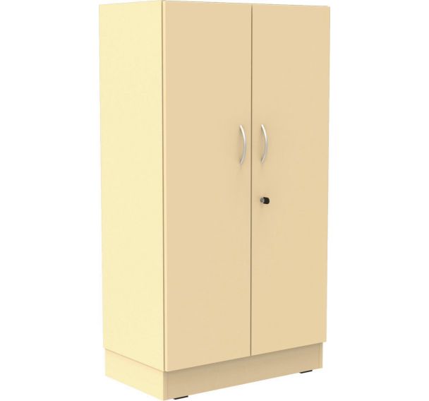 Armoire basse Octet portes battantes socle panneau - Manutan Expert