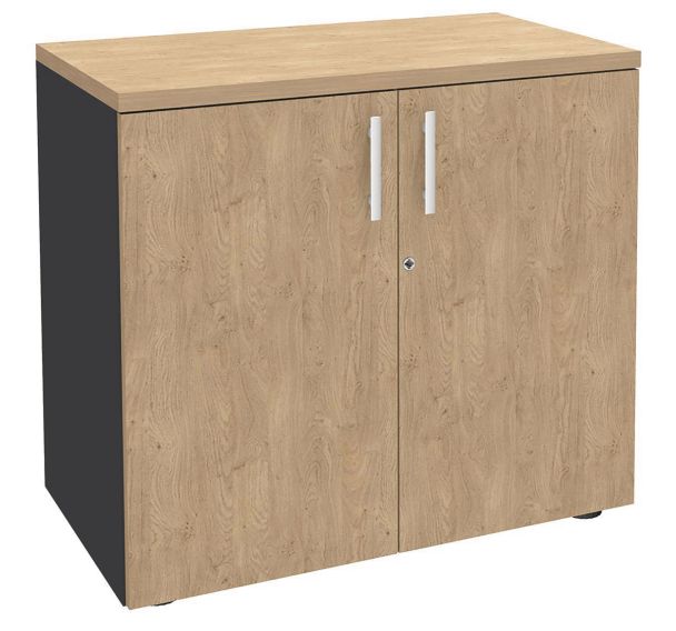 Armoire basse Urbano corps carbonne - Simmob