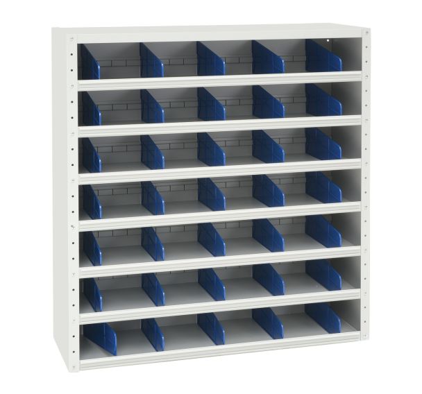 Armoire basse à compartiments - Profondeur 20 cm - Manutan Expert