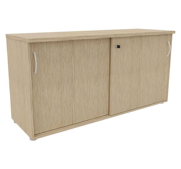 Armoire basse portes coulissantes - Buronomic