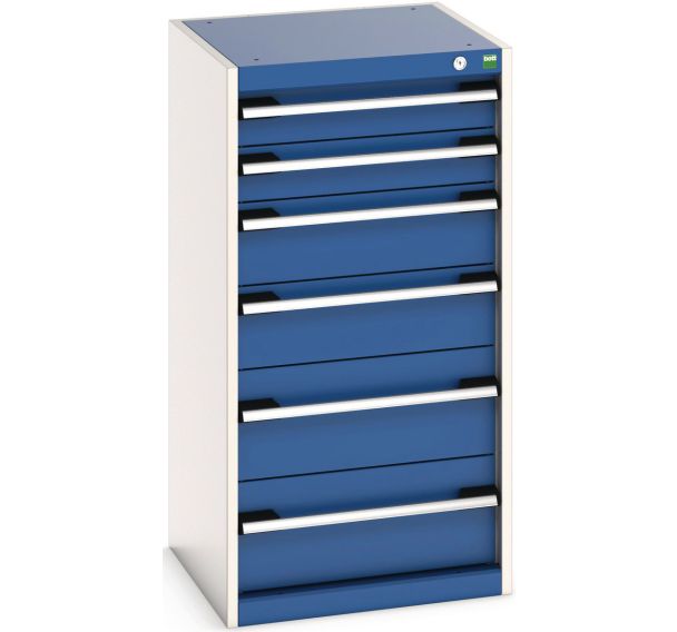 Armoire d'atelier à tiroirs cubio SL-5510-6 - Bott