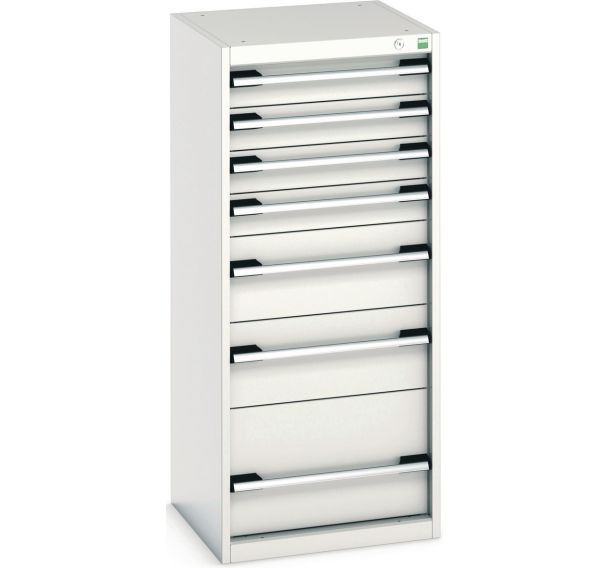 Armoire d'atelier à tiroirs cubio SL-5512-7 - Bott