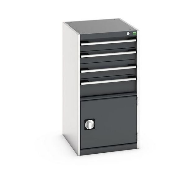 Armoire d'atelier à tiroirs cubio SL-5610-4 - Bott