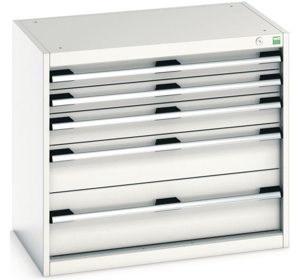Armoire d'atelier à tiroirs cubio SL-857-5 - Bott