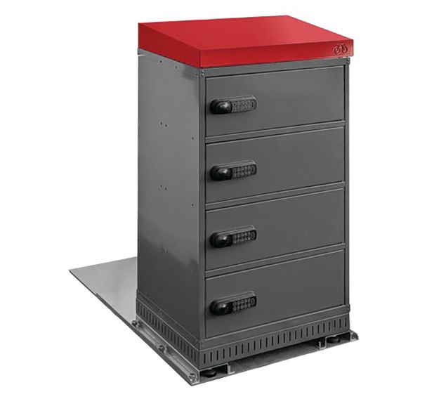 Armoire de recharge batterie Lithium extérieur 4 compartiments-Trionyx