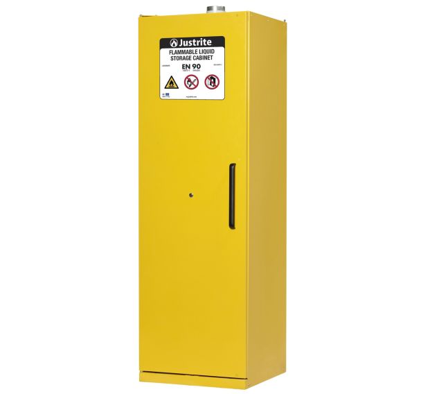 Armoire de sécurité EN 90 minutes 60cm x 207cm Jaune Justrite