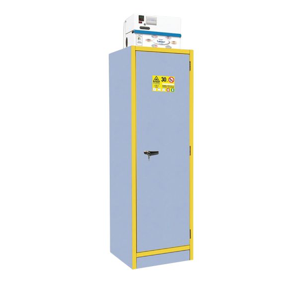 Armoire sécurité porte pleine à ventilation filtrante - Trionyx
