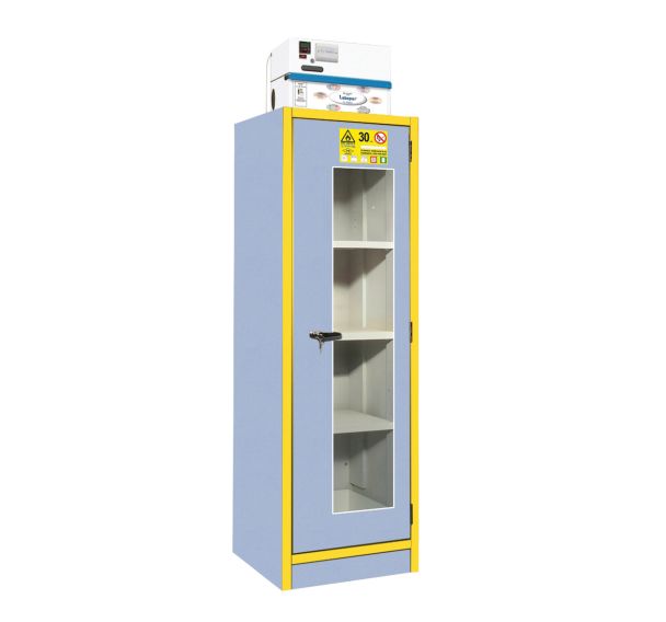 Armoire de sécurité vitréé à ventilation filtrante Trionyx