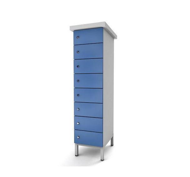 Armoire extérieure électrifiée 8 casiers rechargement batteries- Akaze