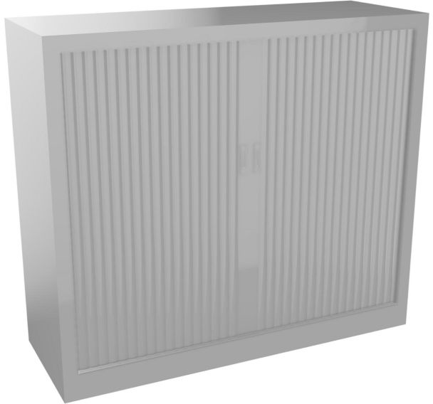 Armoire métal à rideaux H.105cm