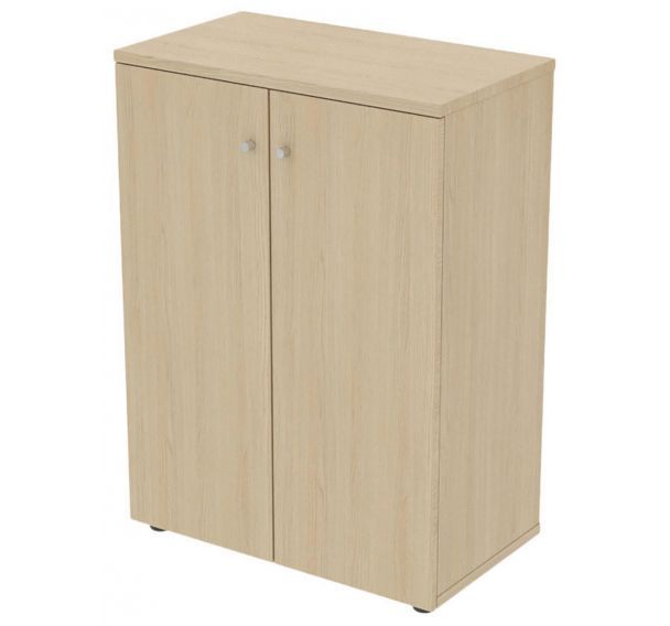 Armoire mi haute portes battantes largeur 80 cm - MBA