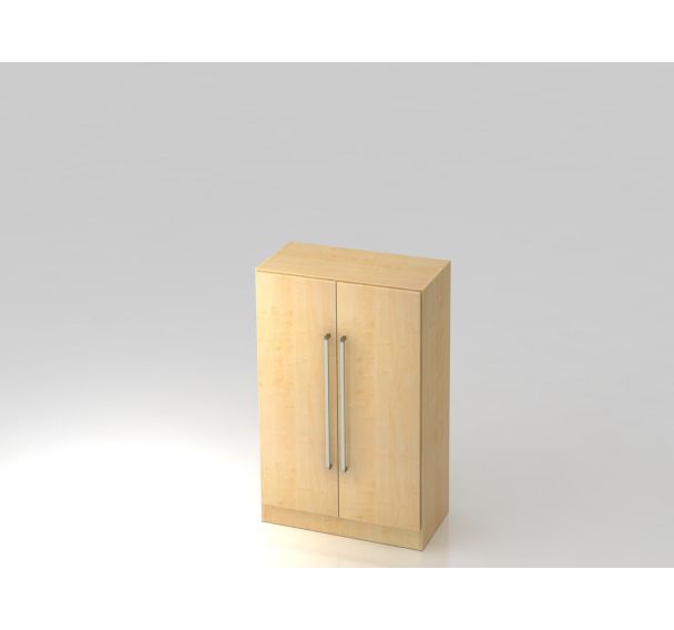 Armoire non verrouillable Solid-Poignée métal-3 niveaux - Hammerbacher