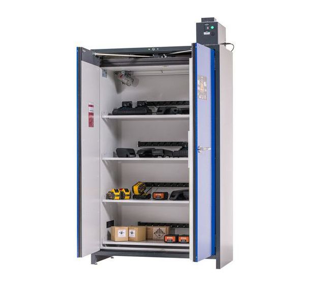 Armoire pour batteries lithium-ion ION-PRO-90 -4 étagères-UE