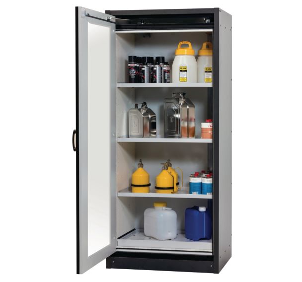 Armoire sécurité Q-DISPLAY-30 Q30.195.086.WDFW Gris/Jaune