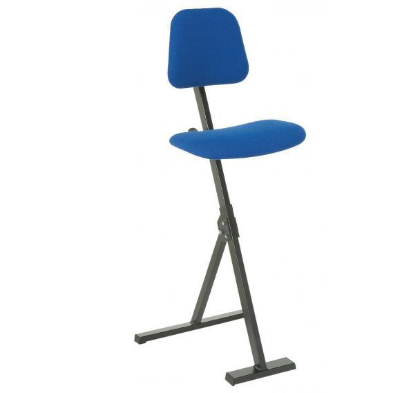 Assis-debout 1202 - Tissu Bleu