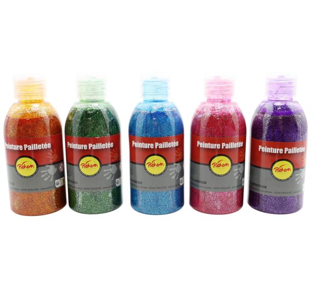 Assortiment 5 flacons 250 ml pichon.