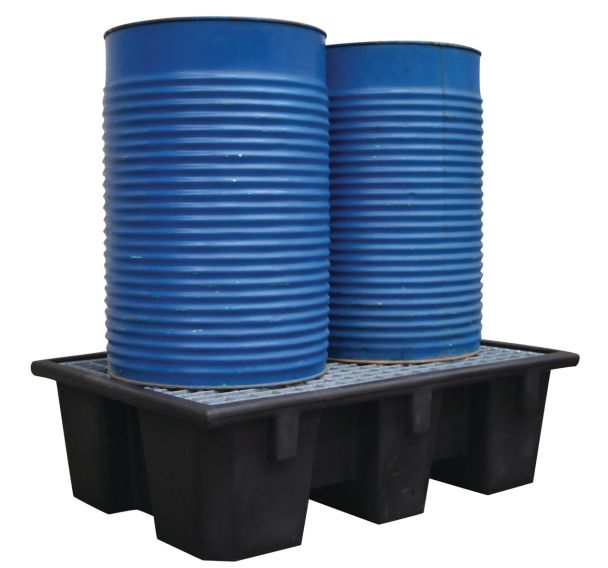 Bac de rétention PE recyclé 240L - Manutan Expert