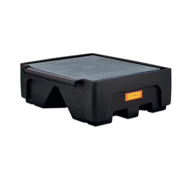 Bac de rétention avec caillebotis acier - extension - 500L