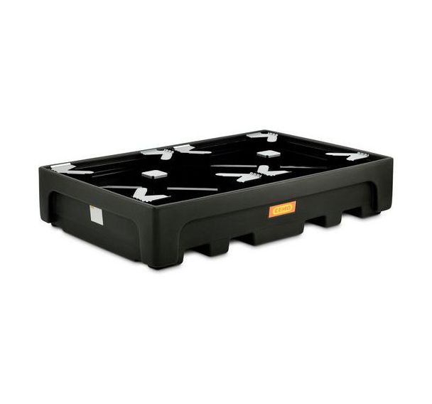 Bac de rétention pour 2 IBC - 1100L - Cemo