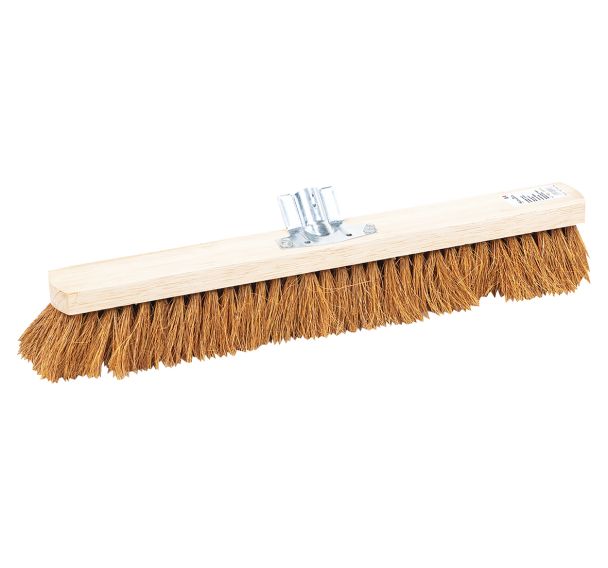 Balai en bois - Poils de coco Fibre de coco 60 cm