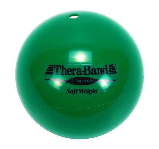 Balle Lestee Thera Band 2 kg Coloris Vert