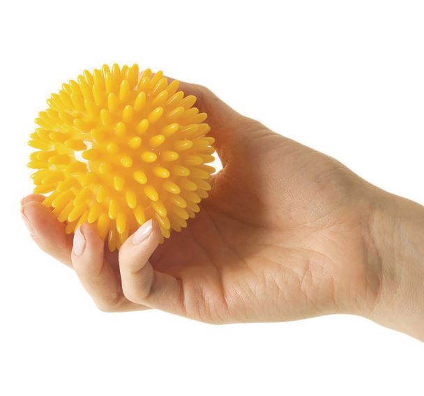 Balle de massage 8 cm jaune