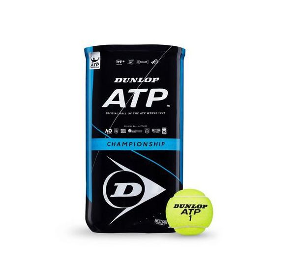 Balles de tennis ATP Championship 2x4 - Dunlop