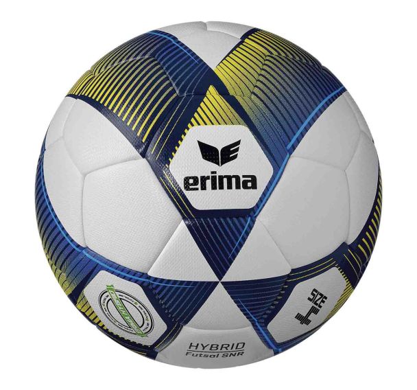 Ballon de foot HYBRID FUTSAL bleu - Erima - T.4
