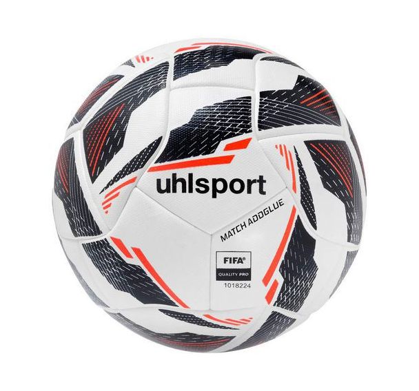 Ballon de foot Match Addglue Uhlsport Blanc T5