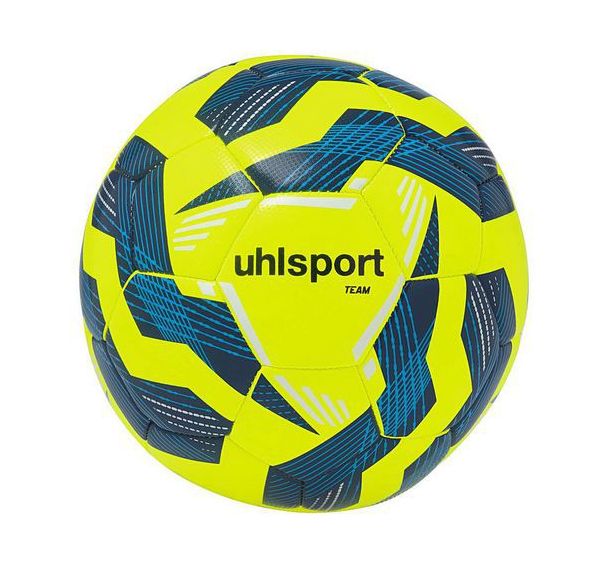 Ballon de foot Team Uhlsport Jaune Fluo T4