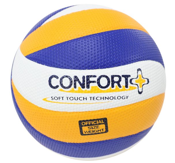 Ballon de volley confort + soft touch technology