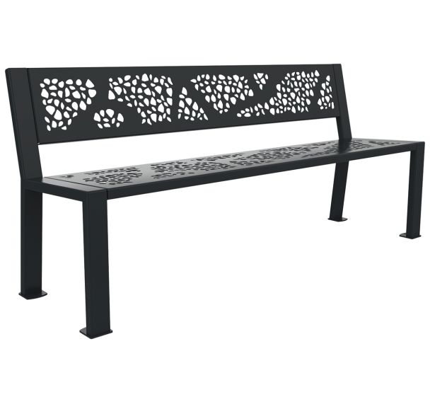 Banc BERLIN 1.80 m métal - Buton Design