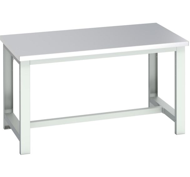 Banc Cubio acier inoxydable-1500x900x840mm-Bleu