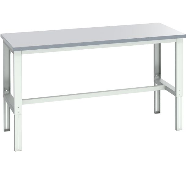 Banc Cubio stratifié-2000x900x740-1140mm-Bleu