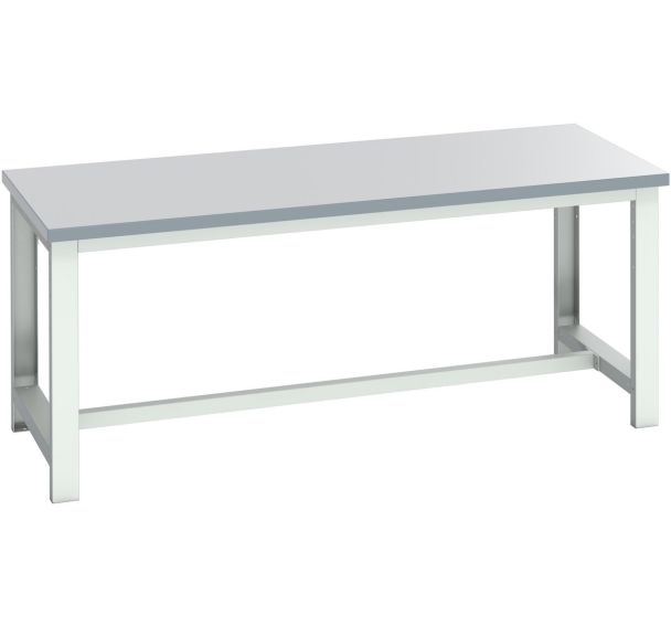 Banc Cubio stratifié-2000x900x840mm-Bleu